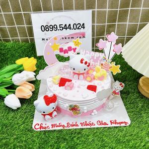 Bánh Kem Hello Kitty Bé Gái  - MK87